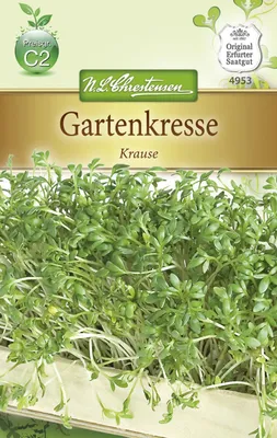 Produktbild von Gartenkresse Krause | Kressesamen von N.L. Chrestensen [MHD 01/2026]