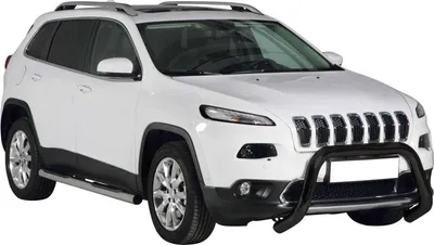 Produktbild von Frontbügel Frontschutzbügel für Jeep Cherokee 2013-2018 ø76mm Stahl Schwarz