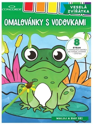 Obrázek produktu pro CONCORDE kouzelné omalovánky Veselá zvířátka