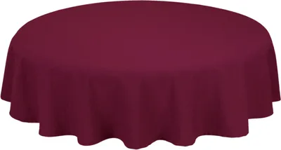 Produktbild von Tischdecke Rund Maroon 275cm Ø