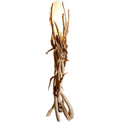 Produktbild von Stehlampe VILLA Natur Treibholzlampe Wohnzimmer Lampe Holz