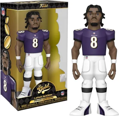 Immagine prodotto di NFL Baltimore Ravens - Lamar Jackson - figura in vinile Funko Gold