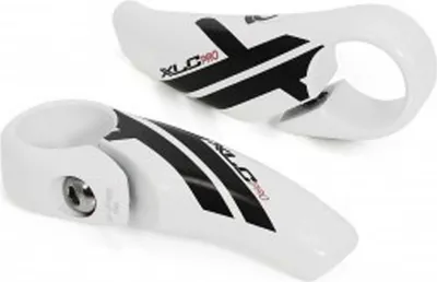 Image de XLC Pro Embouts de barre droits BE-A14, 83 mm, blanc