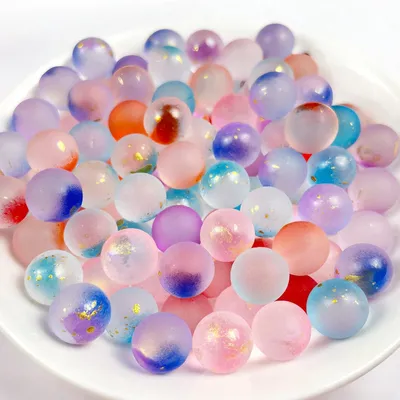 Produktbild von CHUANFU 200 Stück Murmeln Bunt Glasmurmeln, 10 mm Murmelspiele für Kinde