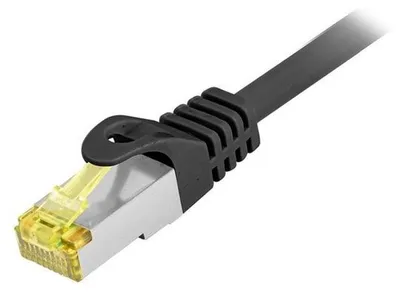 Productafbeelding van Equip 605112, patchkabel Cat6A, outdoor, S/FTP, 2xRJ45, 40.00 meter, zwart, LSZH