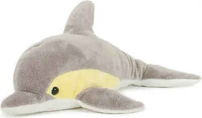 Produktbild von Plüschtier Delfin 31 cm, grau, Delfine Kuscheltiere Stofftiere Delphine Fische Wassertiere