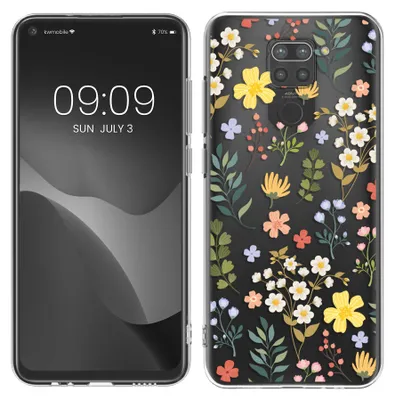 Productafbeelding van kwmobile KWM000011FN007C, hoesje, Xiaomi, Redmi Note 9, groen, geel