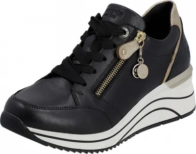 Produktbild von Remonte Sporthalbschuhe Formsohle modisch in schwarz, Gr. 36