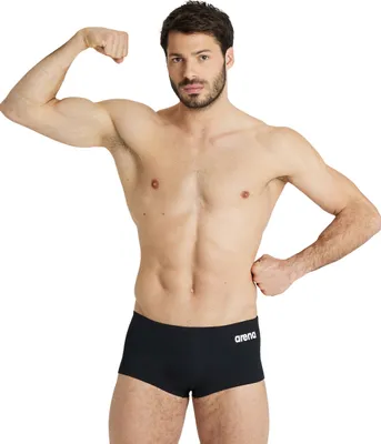 Produktbild von Arena Schwimmshort Low Waist Team Solid Schwarz