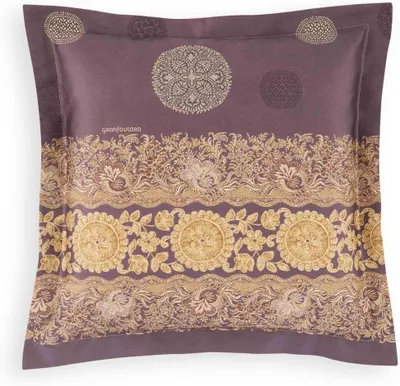 Produktbild von Bassetti Baumwollsatin-Kissenbezug einzeln PALLAVICINO Farbe GRAU G1 Größe 40x40
