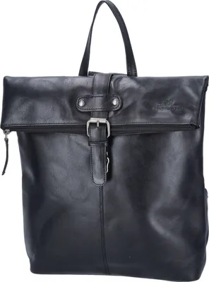 Produktbild von The Skandinavian Brand Damen Leder Rucksack Black : schwarz-00 Farbsortierung: schwarz-00