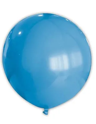 Obrázok produktu pre Obrovská párty dekorácia XXL balón modrý 80cm - jedna veľkosť pre všetkých