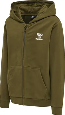 Produktbild von hummel hmlTRECE ZIP HOODIE - DARK OLIVE - 128