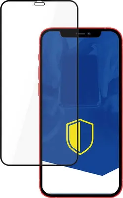 Produktbild von 3mk HardGlass Max - Schutzglas für Apple iPhone 12/iPhone 12 Pro - Schwarz KP21102