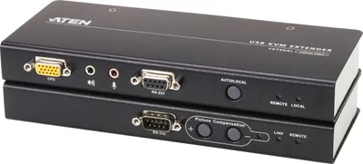 Obrázek produktu pro Aten CE750A CE750A Rozšiřovač konzolí, z 1 PC na 2 pracovní stanice, VGA, USB, audio, max. 200 m