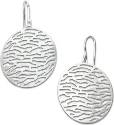 Produktbild von SilberDream Ohrringe Circle Damen 925 Silber Ohrhänger Markenschmuck SDO8814J