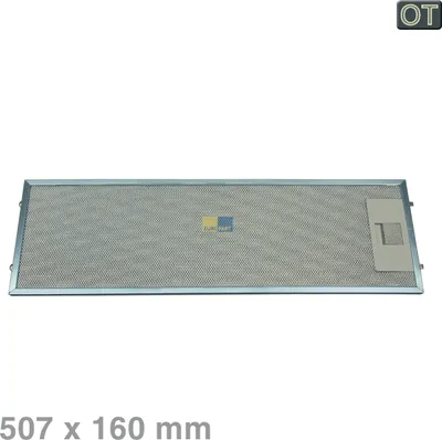 Produktbild von AEG Metall-Fettfilter 508x158x7mm 4055344149 / 50268370009