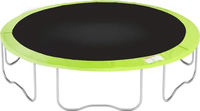 Image de Coussin pour trampoline, protection de sécurité, installation facile, vert