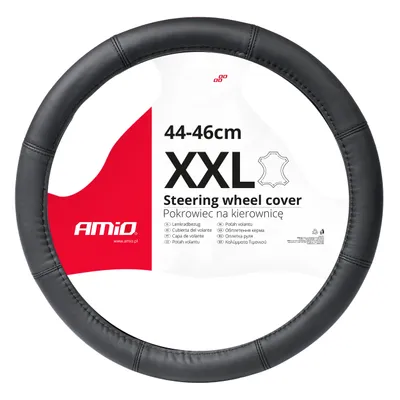 Produktbild von AMiO 03549 Lenkradbezug Ø44-46cm Schwarz Lenkradhülle