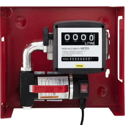 Productafbeelding van Dieselpomp Verwarmingsoliepomp - 40L/min Capaciteit - 155W Vermogen - 1 Inch Aansluiting - Zelfaanzuigend - Elektrische Oliepomp