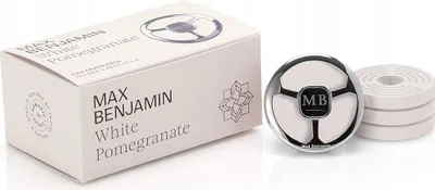 Produktbild von Max Benjamin Auto-Duftspender Geschenkset White Pomegranate
