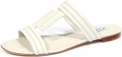 Produktbild von 1721J sandalo donna off white TOD'S scarpe gehämmerter Lederschuh Frau