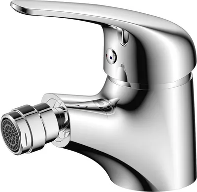 Zdjęcie produktu dla BELVIT Bidet – bateria zlewozmywakowa chromowana, jednorychłowa, montaż natynkowy, z obrotową dyszą