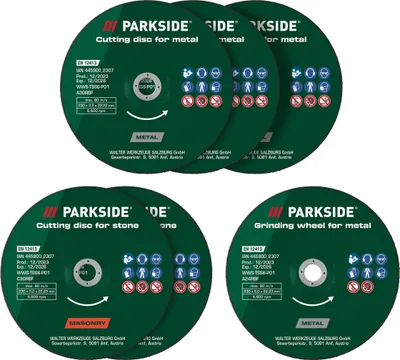 Produktbild von PARKSIDE® Diamant- / Trenn- / Schruppscheiben (Trenn- und Schruppscheiben)