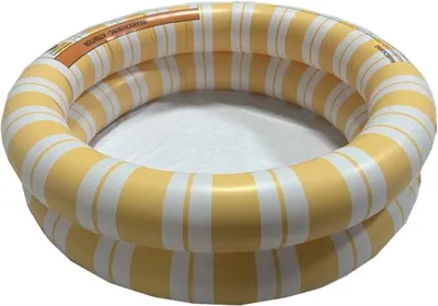 Produktbild von SWIM ESSENTIALS Piscine Bébé 60 Cm - Rayé Orange
