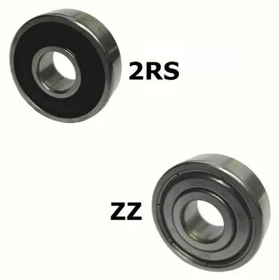 Produktbild von Miniatur-Rillenkugellager 608 2RS / ZZ SKF / 8x22x7 mm Dichtung - 2RS (beidseitige Kunststoffdichtung) Material - Wälzlagerstahl (Standard)