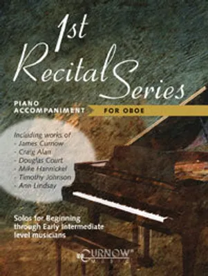 Produktbild von First Recital Series for oboe and piano piano accompaniment