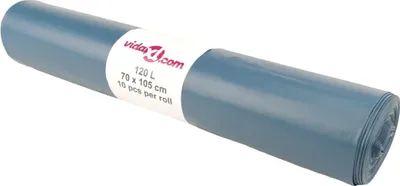 Produktbild von vidaXL Müllsäcke 100 Stk. Blau 120 L