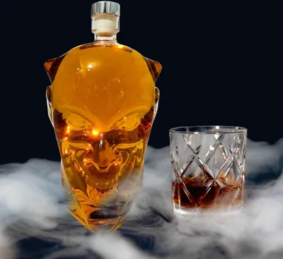 Produktbild von Mad Monkey - Karaffe Teufel Glas 900ml transparent