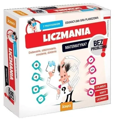Obrázok produktu pre Stolová hra Liczmania s profesorom pre deti vo veku 6–10 rokov
