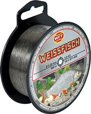 Produktbild von WFT Zielfisch Weißfisch 500m - Monofile Angelschnur, Durchmesser/Tragkraft:0.20mm / 3.8kg Tragkraft