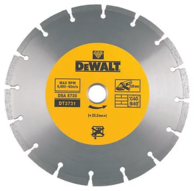 Productafbeelding van DeWalt DT3731-QZ diamantschijf voor het zagen, 230 mm