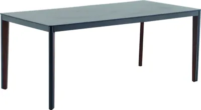 Produktbild von MWH Prado Esstisch Aluminium/HPL 160x95 cm