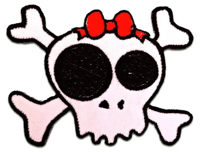 Produktbild von Totenkopf Biker Skelett - Aufnäher, Bügelbild, Aufbügler, Applikationen, Patches, Flicken, Zum Aufbügeln, Größe: 9 x 7 cm