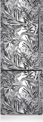 Produktbild von Kühlschrankmagne Kühlschrank Magnetfolie Dekoration 60x205 cm - Monsterskizze.