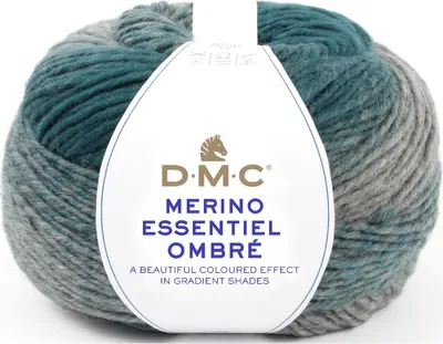 Produktbild von DMC Merino Essentiel Ombré – ein Farbverlaufsgarn aus 50 % Wolle und 50 %.Polyacryl (Farbe 1003)