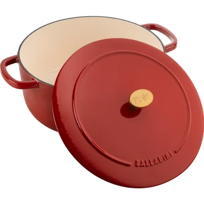 Immagine prodotto di BALLARINI Cocotte 24 cm  Rosso  rotonda  Ghisa Bellamonte
