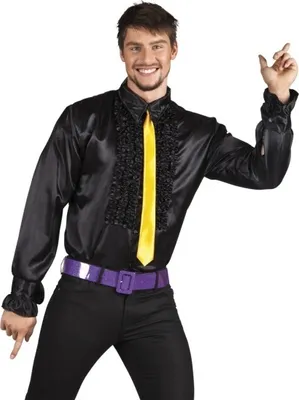 Produktbild von St. Party Shirt schwarz Größe 46/48