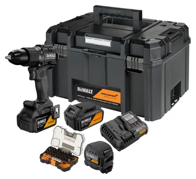 Zdjęcie produktu dla Akumulatorowa wiertarko-wkrętarka udarowa DeWalt DCD86MP2KT-QW | McLaren | 18 V | zestaw 2 akumulatorów 5 Ah