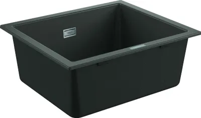 Image de GROHE K700U évier en granit 457 x 533 mm noir 31654AP0