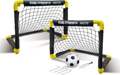 Produktbild von 2er Set 50x44x44cm Falttore mit Ball und Pumpnetz
