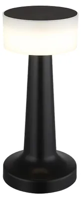 Produktbild von LED Tischleuchte, Touchdimmer, USB, schwarz, H 21,5 cm