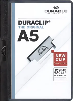 Obrázok produktu pre DURABLE Klemmhefter DURACLIP, DIN A5, schwarz