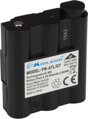 Produktbild von NiMH-AKKU 800 mAh für ALN004 & ALN020 (Midland G7)