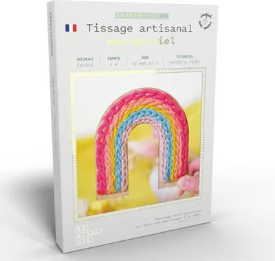 Produktbild von DIY Koffer - Regenbogen zum Flechten