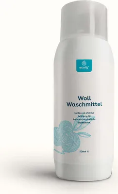 Produktbild von eco:fy Wollwaschmittel Waschmittel Wolle Seide Felle flüssig mit Lanolin Wollwalk Merino Schurwolle